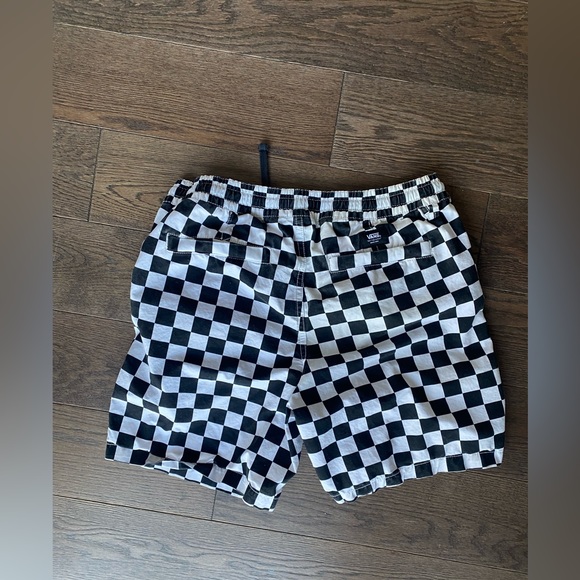 Vans men’s check board swim trunk / shorts size small - Picture 6 of 8